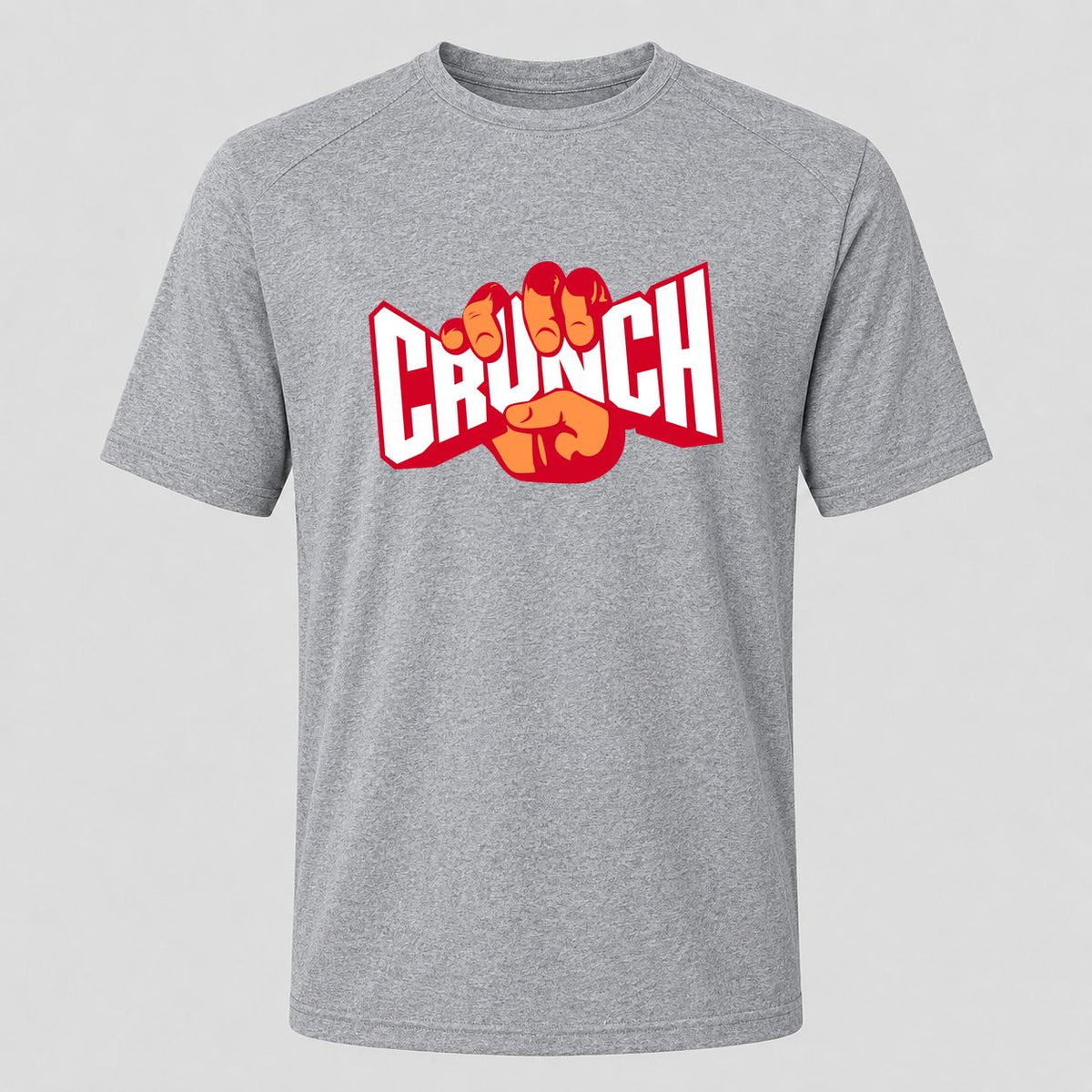 Men's Crunch Fitness Performance T-Shirt - Gray