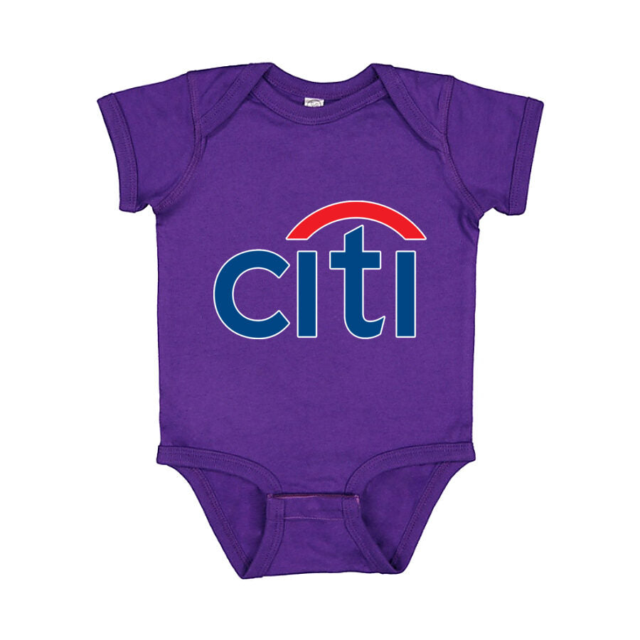 Citi Bank Baby Romper Onesie - Purple