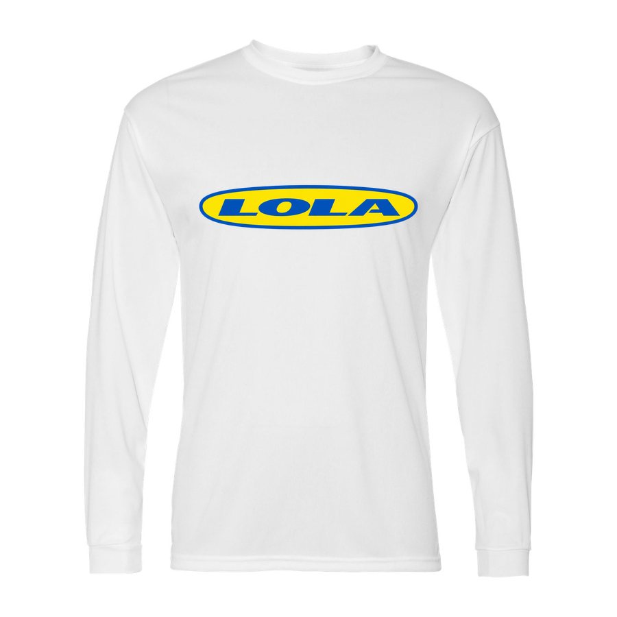 Men's Lola Polyester Long Sleeve T-Shirt - White