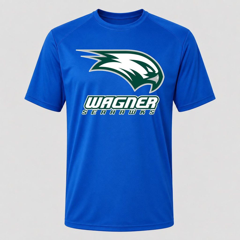 Men's Wagner Seahawks Performance T-Shirt - Royal Blue