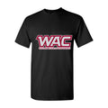 Men's Western Athletic Conference Logo2 Cotton T-Shirt - Black