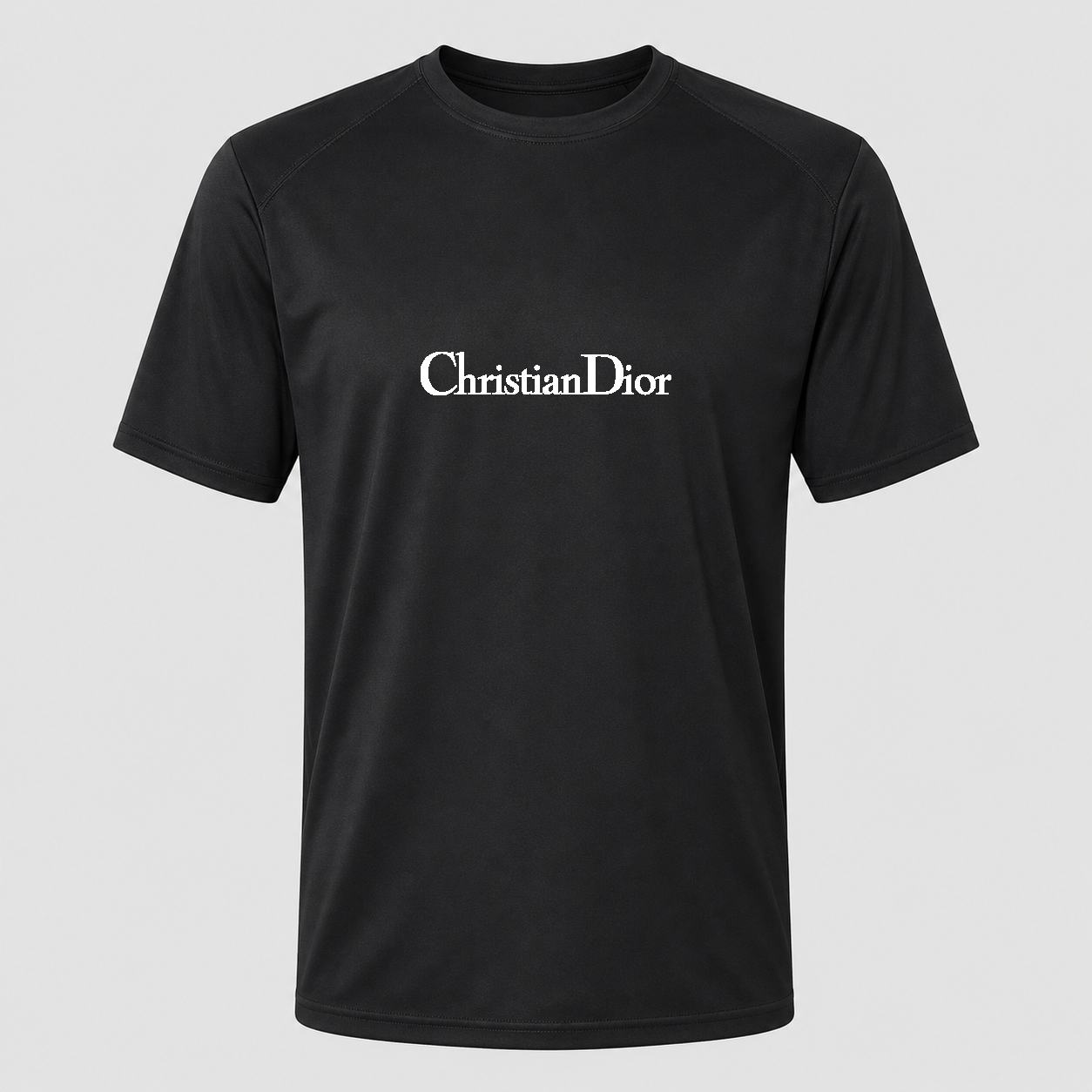 Men's Dior White Performance T-Shirt - Black