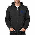 Men's Kansas City Royals Zipper Hoodie - Black
