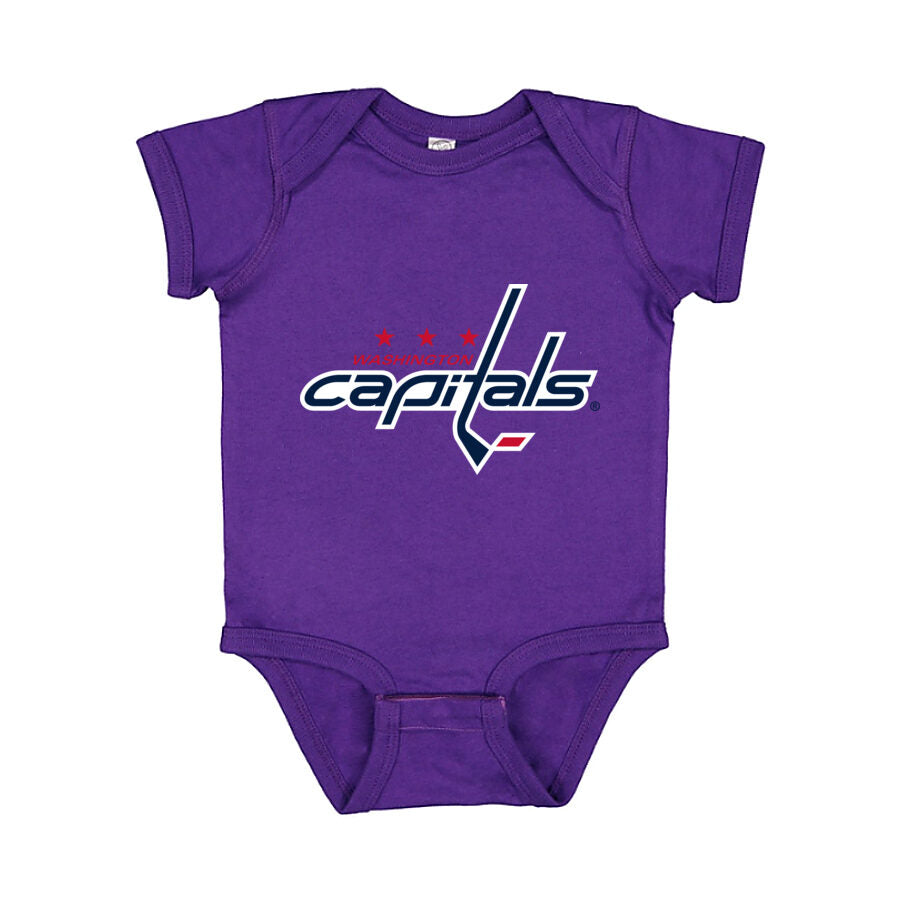Washington Capitals Baby Romper Onesie - Purple