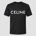 Men's Celine White Performance T-Shirt - Black