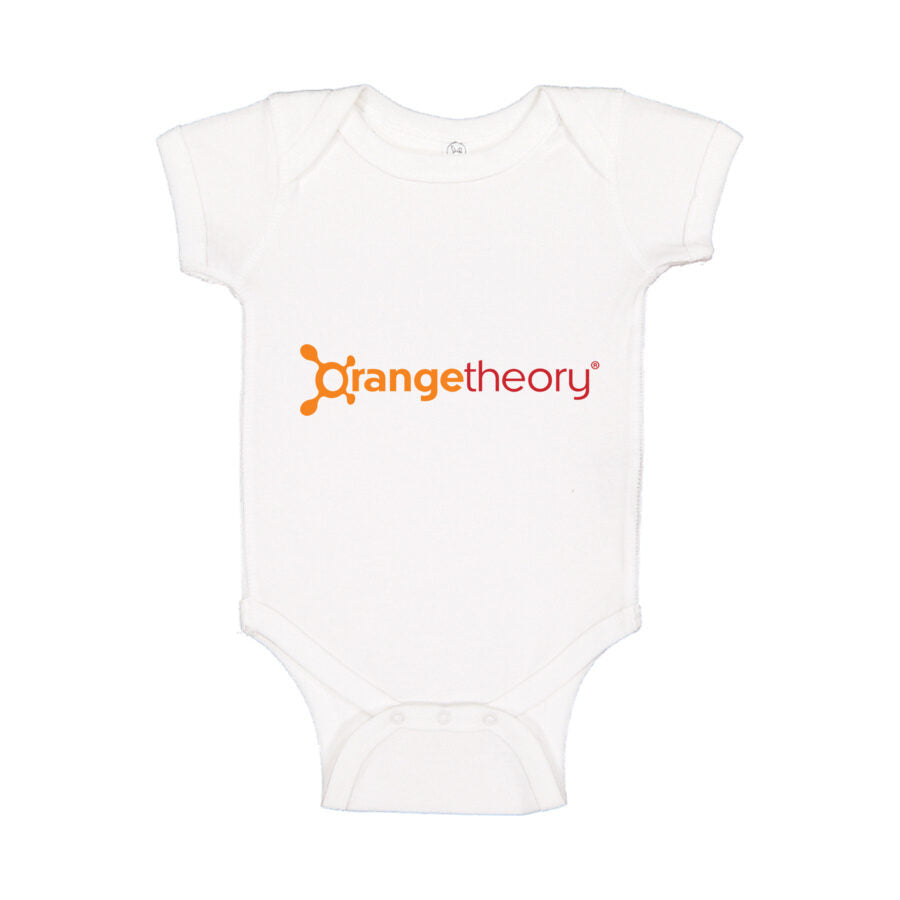 Orangetheory Fitness Baby Romper Onesie - White