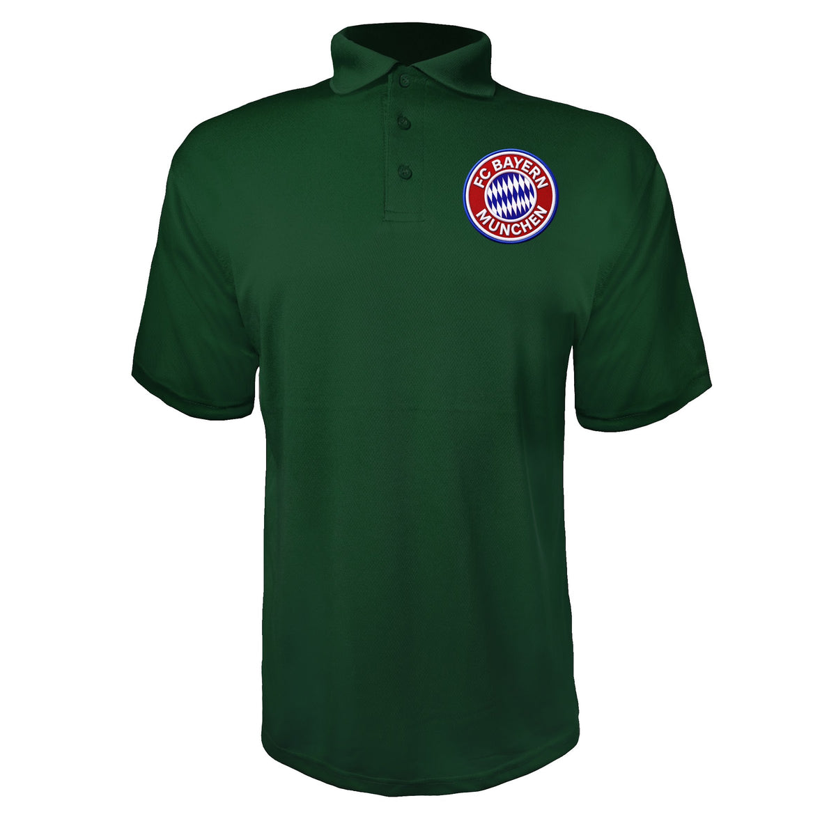 FC Bayern Munich Soccer Green polyester polo