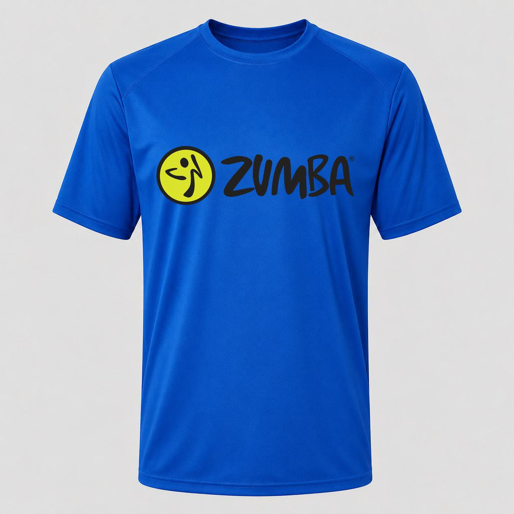 Men's Zumba Fitness Performance T-Shirt - Royal Blue