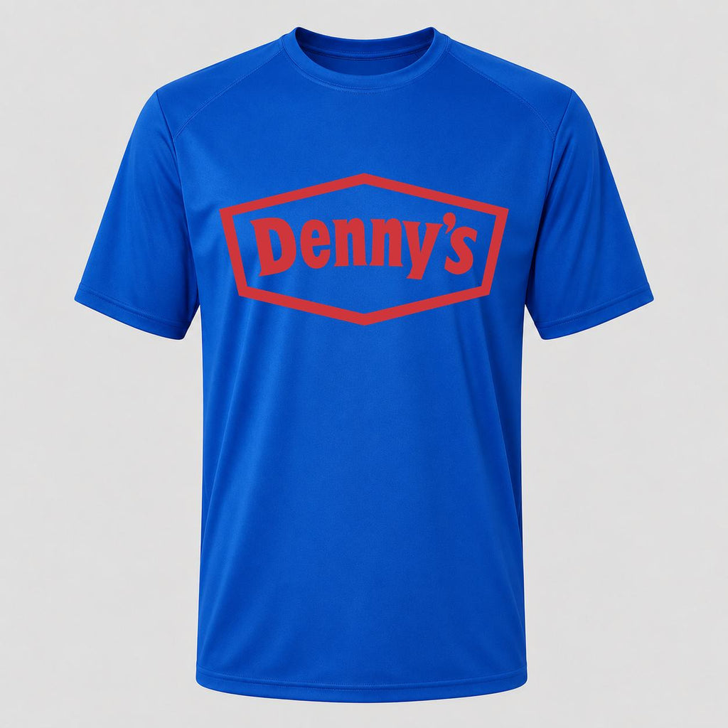Men's Denny's Performance T-Shirt - Royal Blue