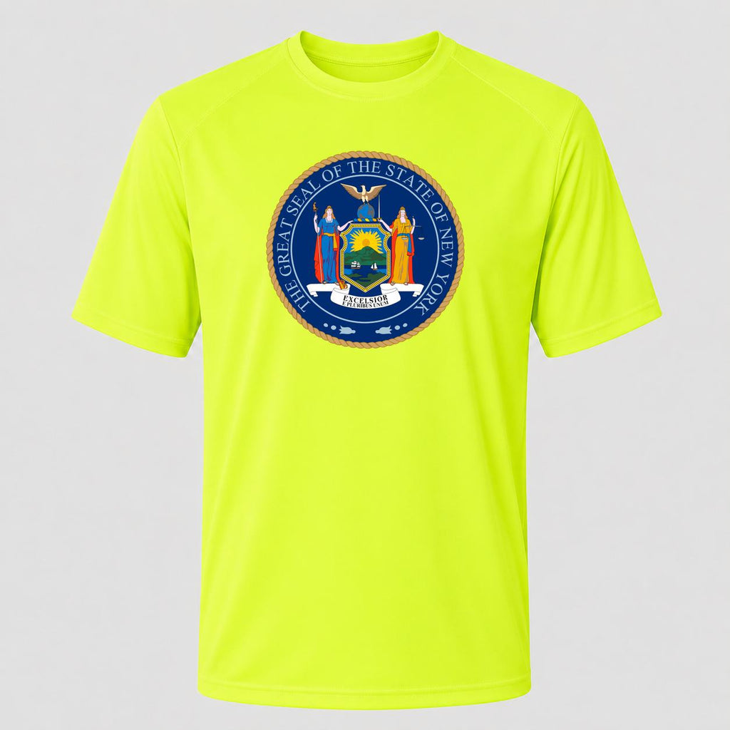Men's New York Performance T-Shirt - Safety Green