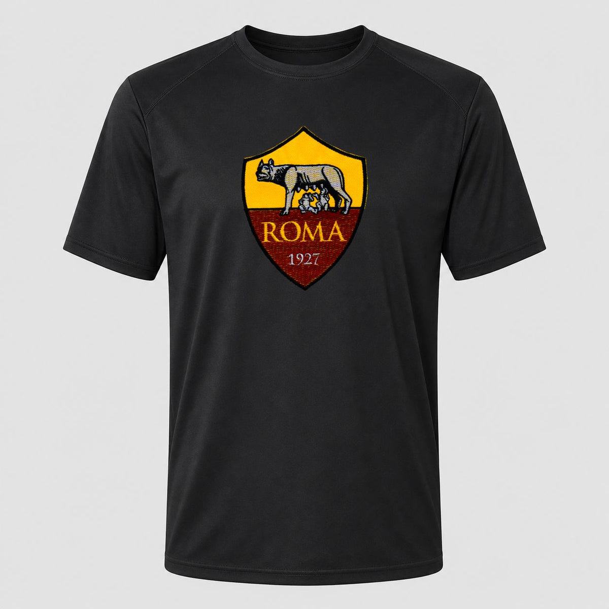 Men's AS Roma FC Performance T-Shirt - Black