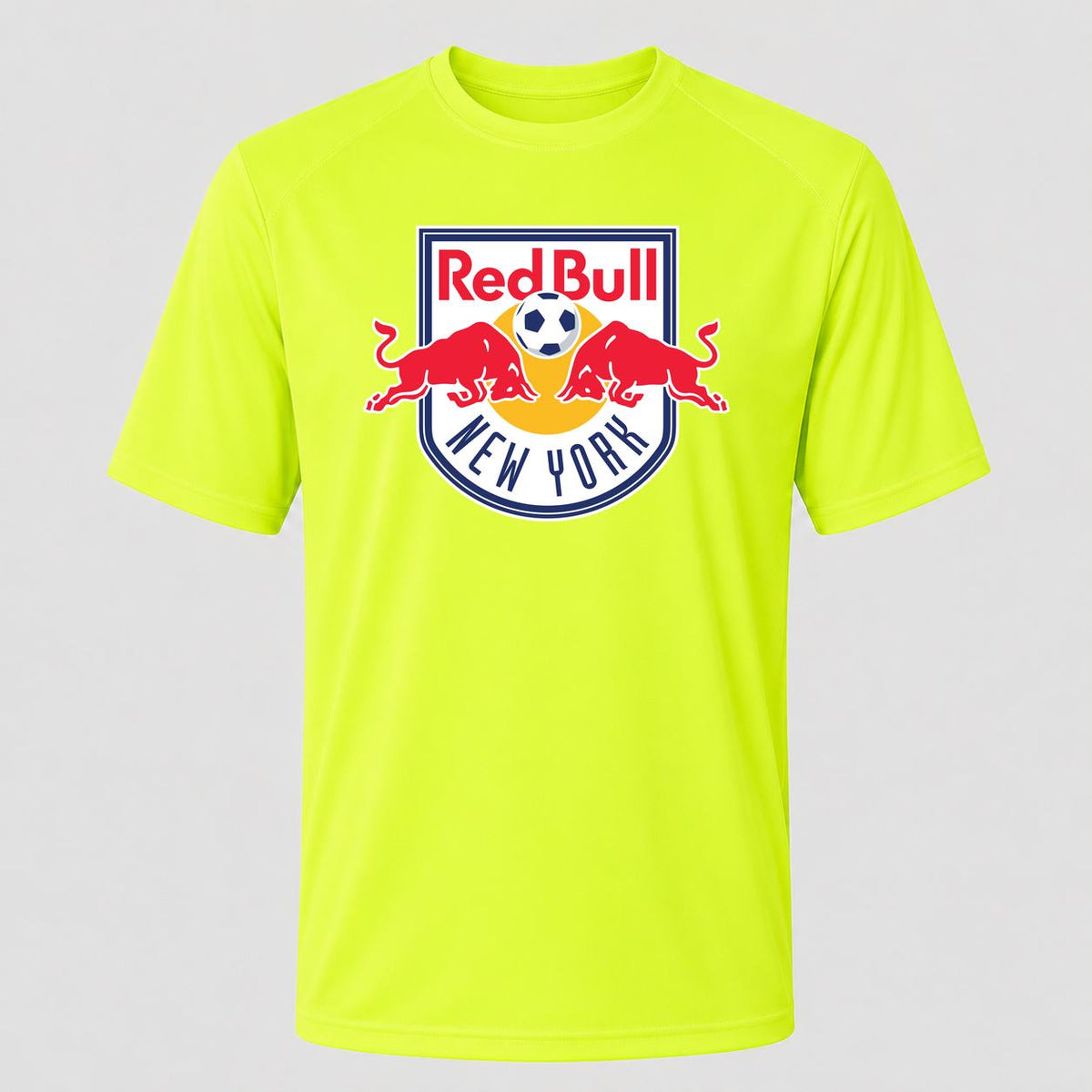 Men's New York Red Bulls Performance T-Shirt - Safety Green