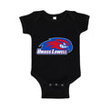 UMass Lowell River Hawks Baby Romper Onesie - Black