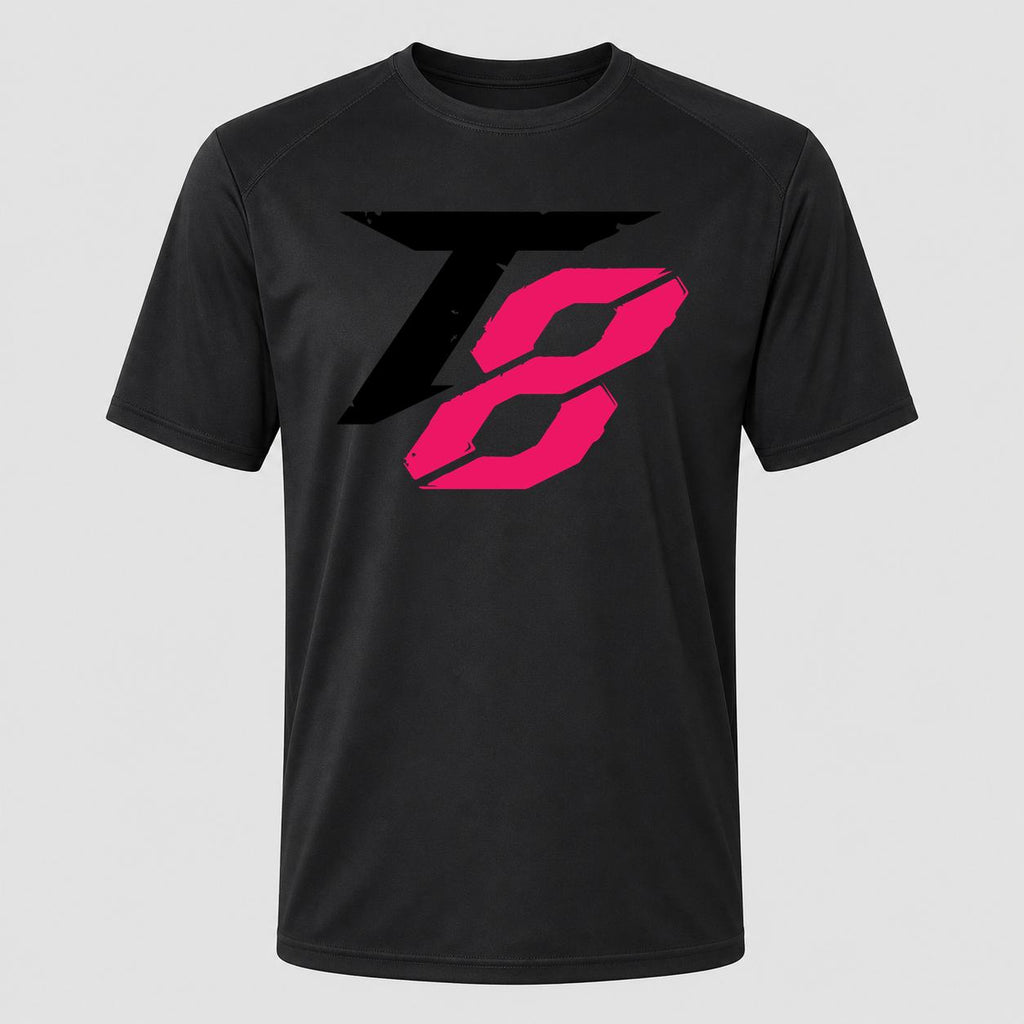 Men's Tekken 8 Black Performance T-Shirt - Black