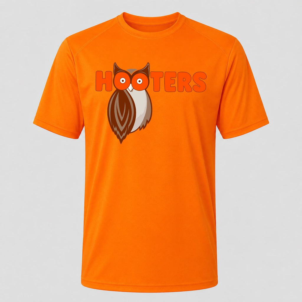 Men's Hooters Performance T-Shirt - Orange