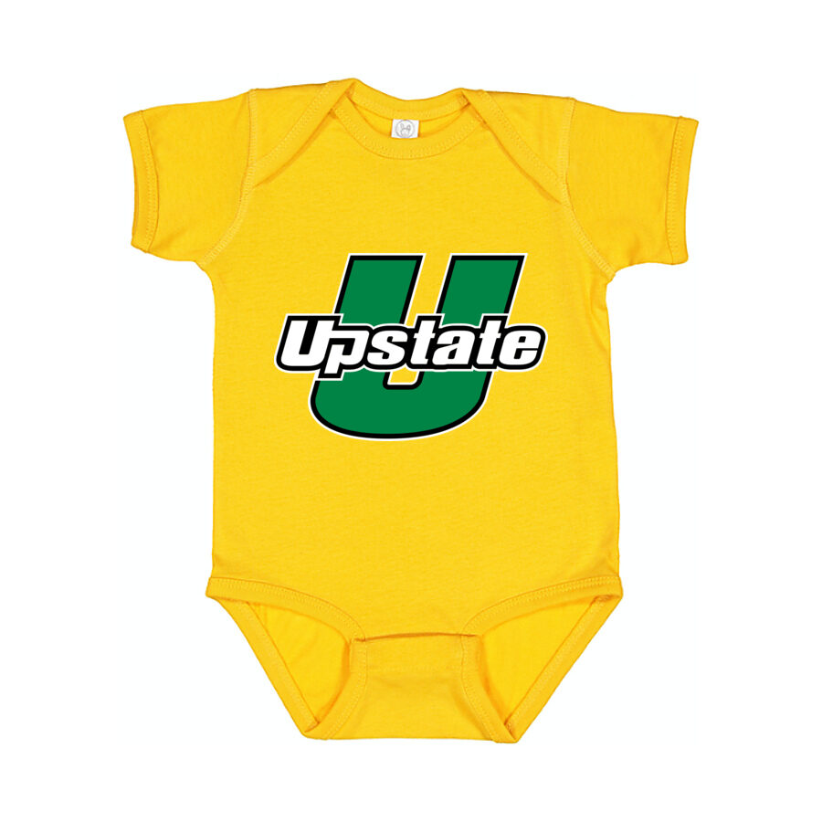 USC Upstate Spartans Baby Romper Onesie - Yellow