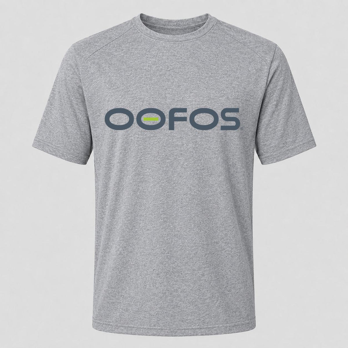 Men's OOFOS Performance T-Shirt - Gray