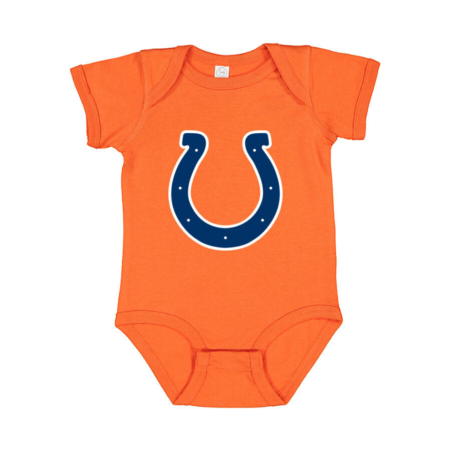 Indianapolis Colts Baby Romper Onesie - Orange