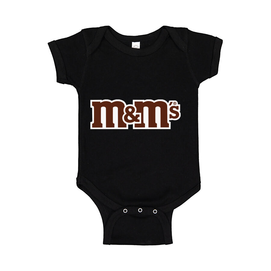 M&M's Baby Romper Onesie - Black