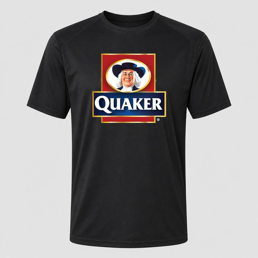 Men's Quaker Performance T-Shirt - Black