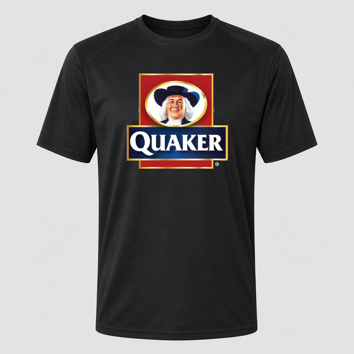 Men's Quaker Performance T-Shirt - Black