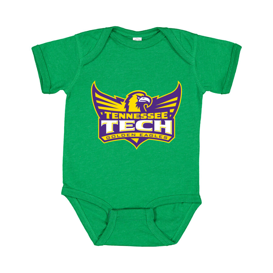 Tennessee Tech Golden Eagles Baby Romper Onesie - Green