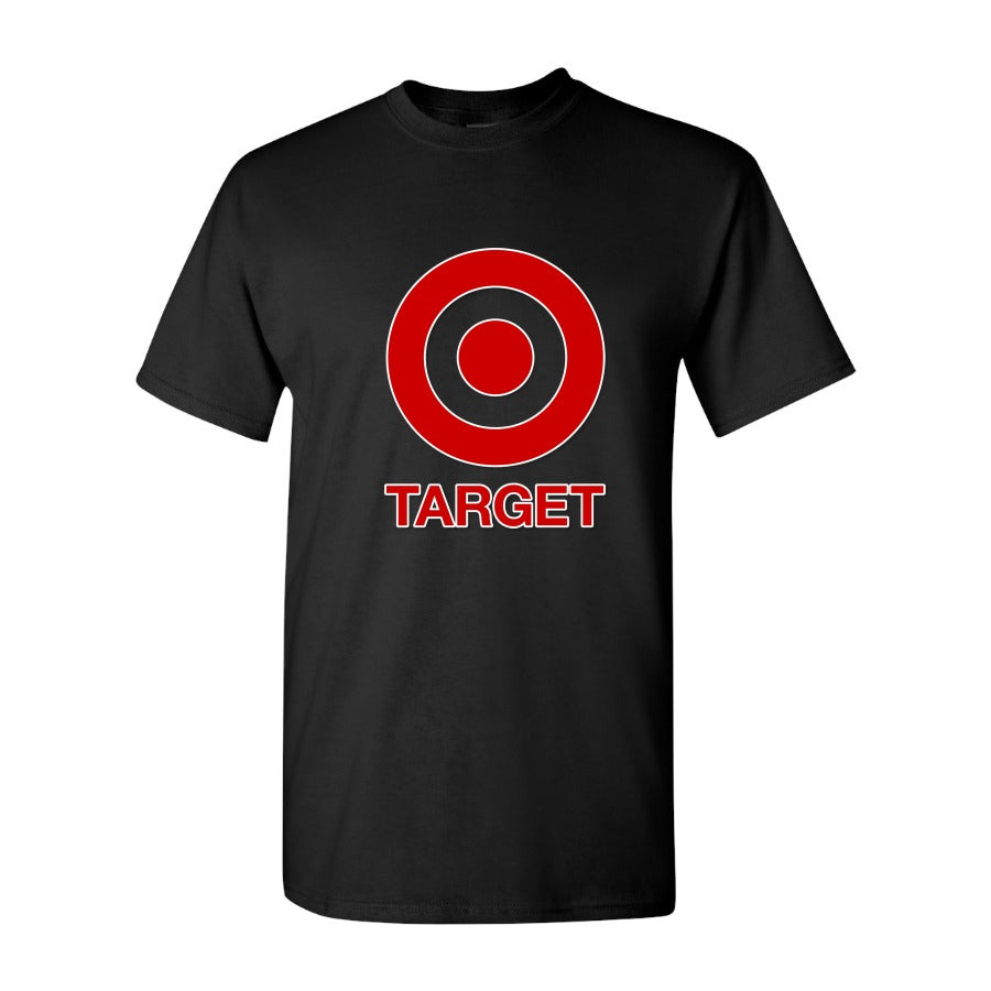 Men's Target Logo Cotton T-Shirt - Black