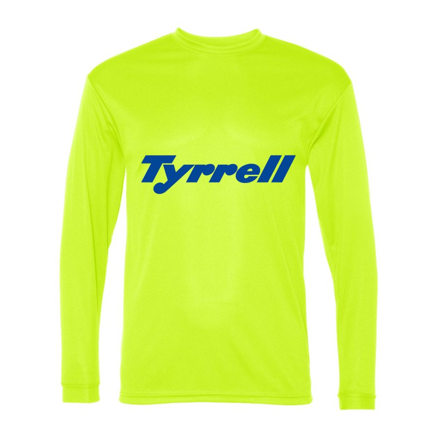 Men's Tyrrell Polyester Long Sleeve T-Shirt - Safety Yellow
