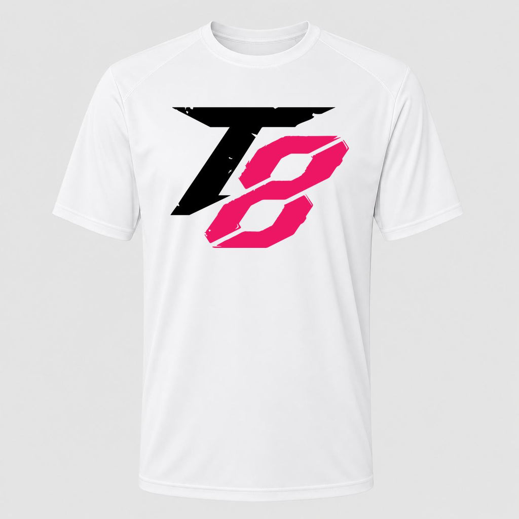 Men's Tekken 8 Black Performance T-Shirt - White