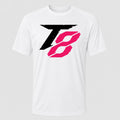 Men's Tekken 8 Black Performance T-Shirt - White