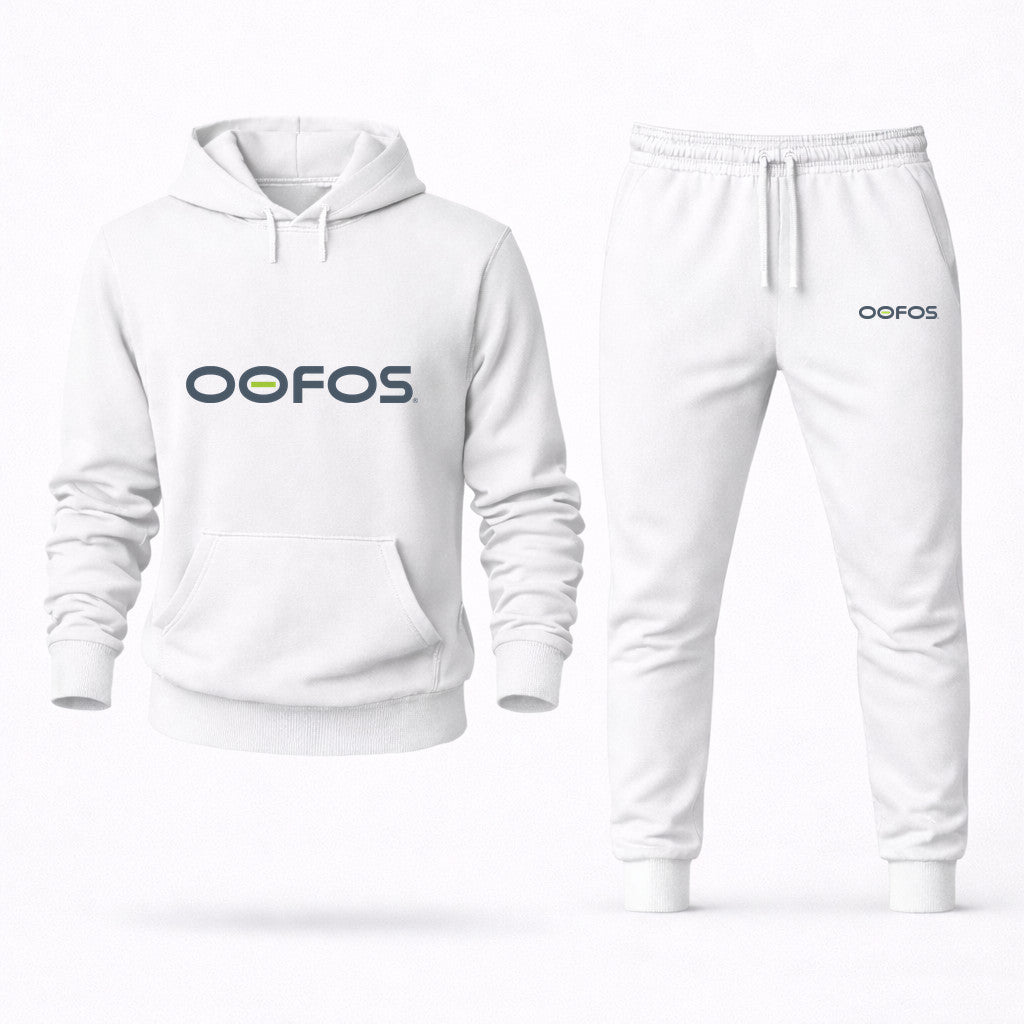 OOFOS Hoodie and Joggers Set - White