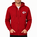 Men's Kansas City Chiefs Zipper Hoodie - Red