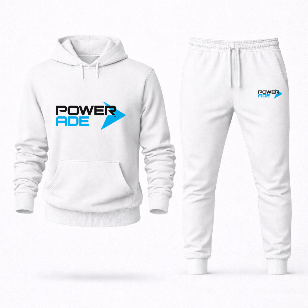 Powerade Hoodie and Joggers Set - White