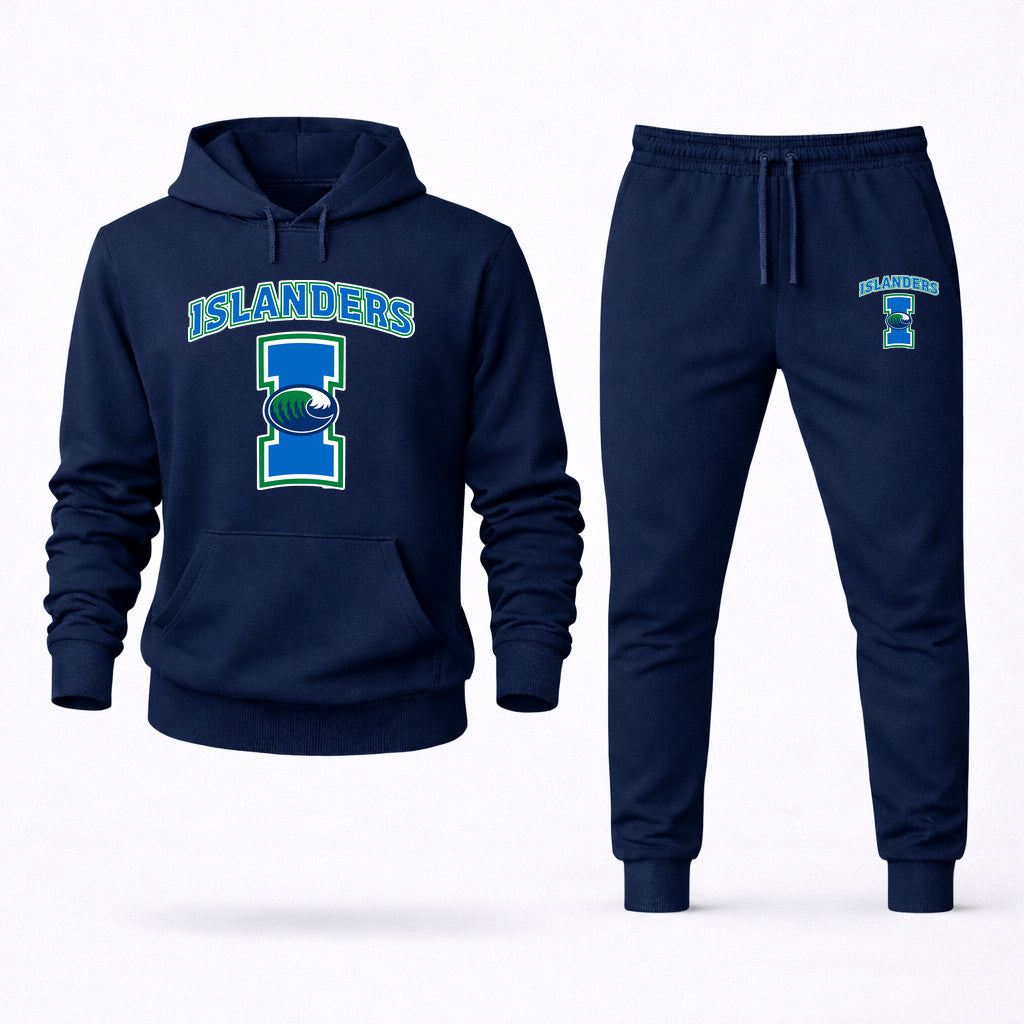 Texas A&M–Corpus Christi Islanders Hoodie and Joggers Set - Navy
