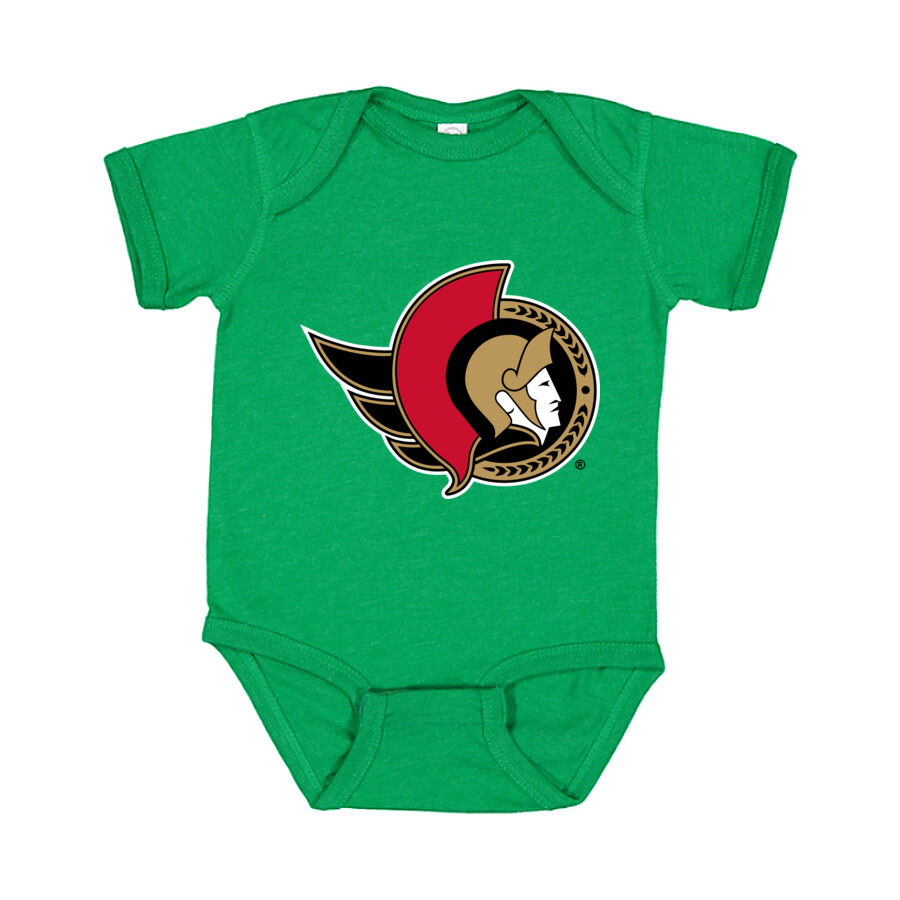 Ottawa Senators Baby Romper Onesie - Green