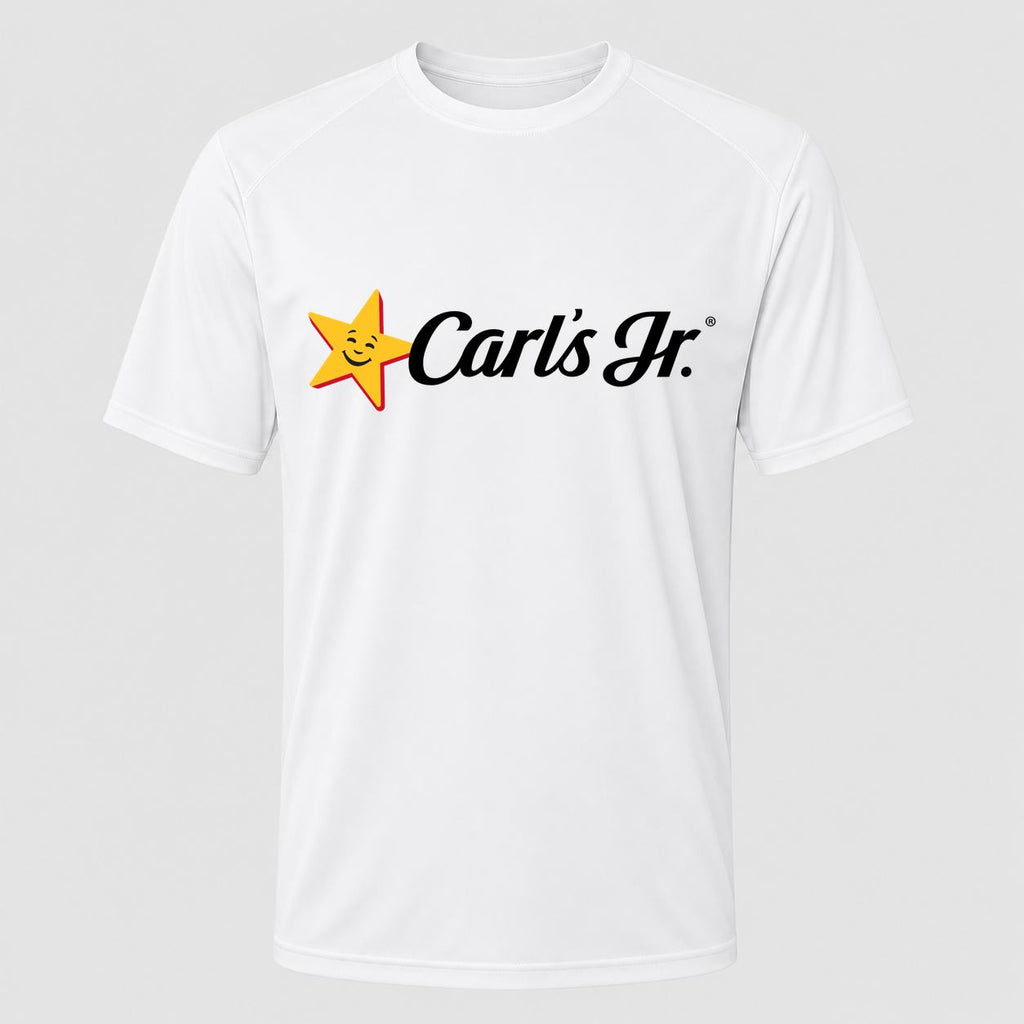 Men's Carl's Jr. Performance T-Shirt - White