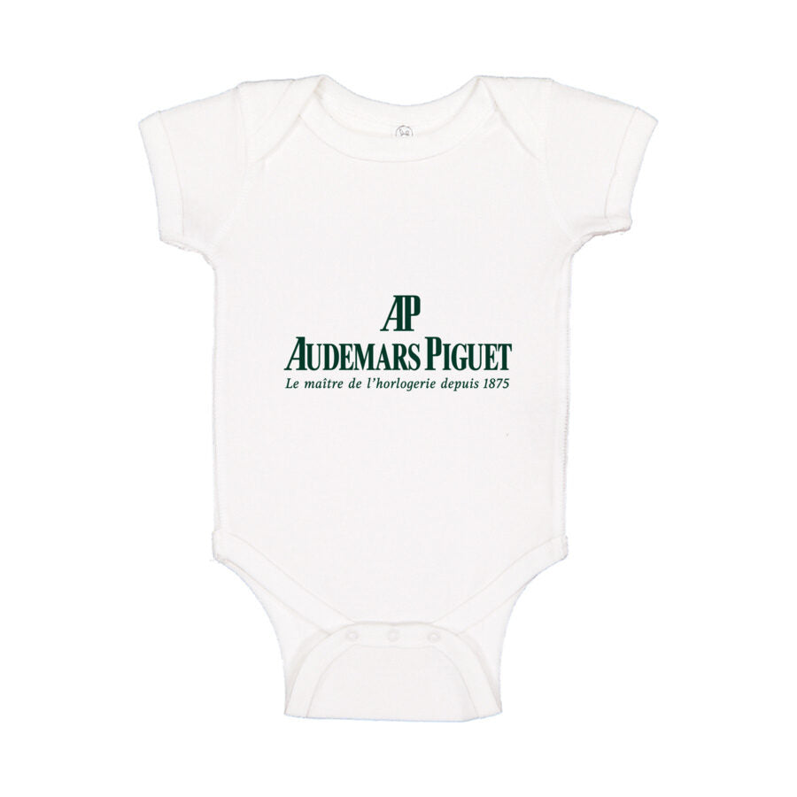 Audemars Piguet Baby Romper Onesie - White