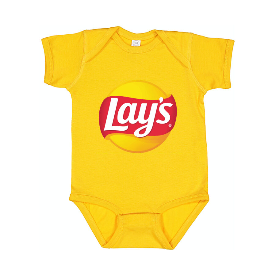 Lay's Baby Romper Onesie - Yellow