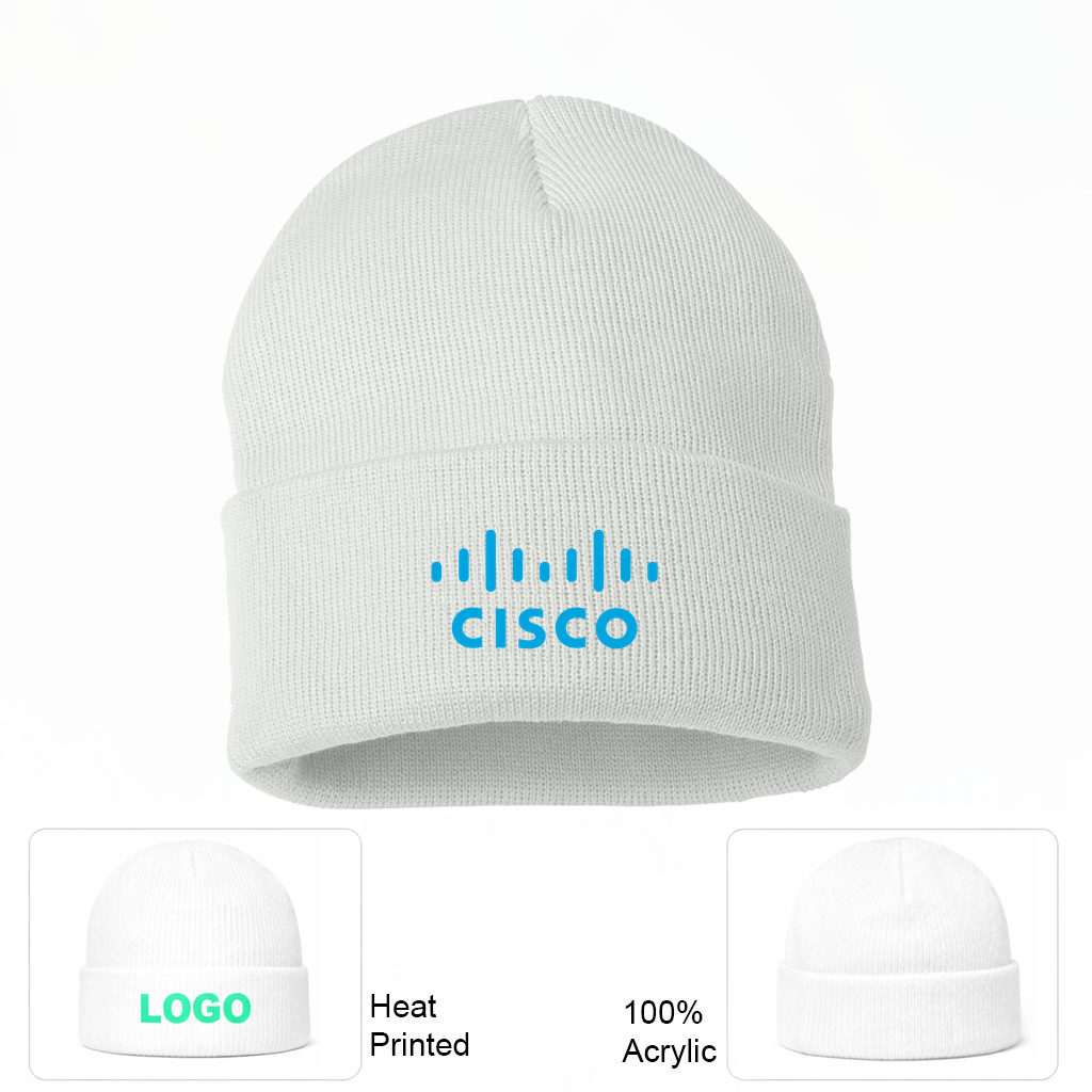 Cisco Beanie Hat - White