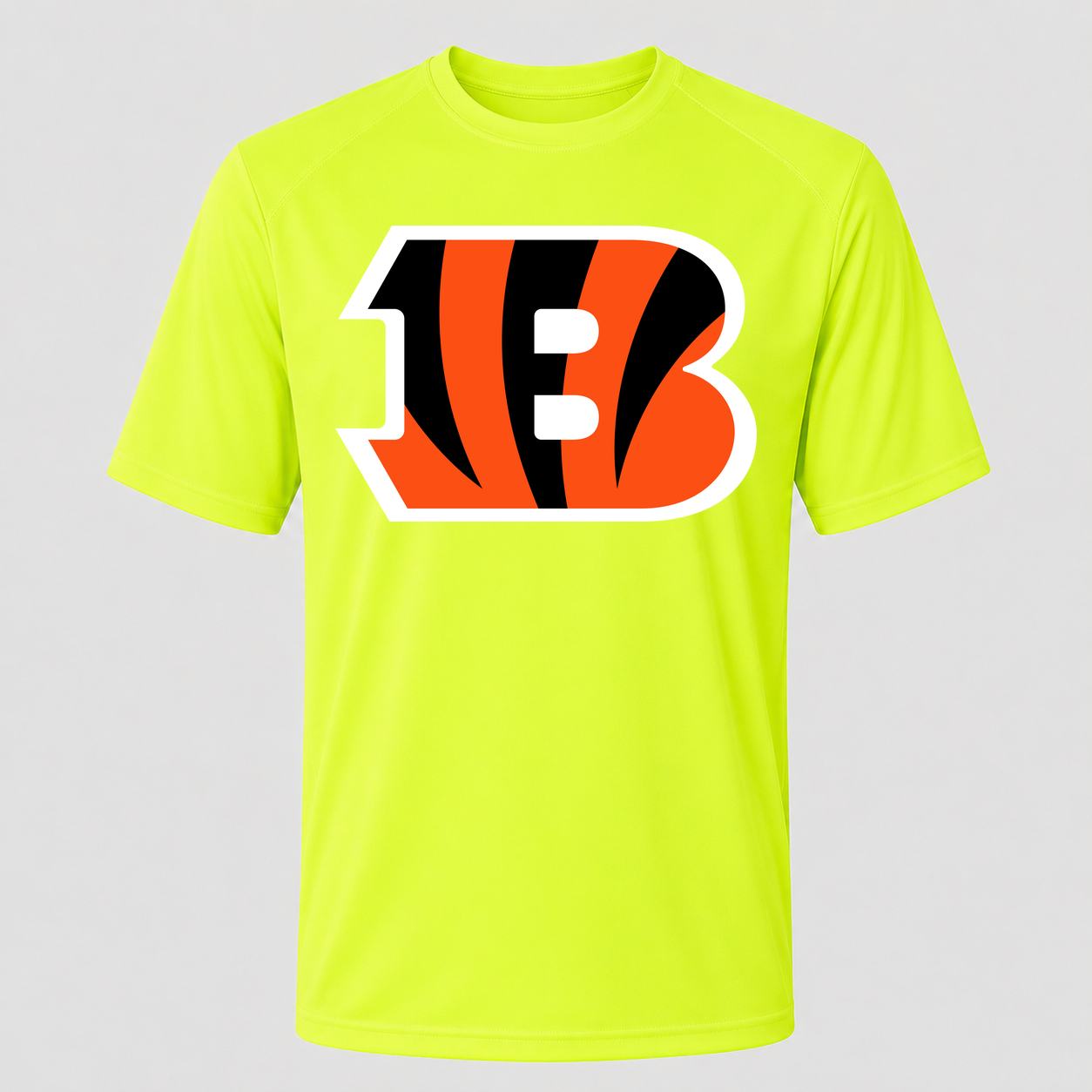 Men's Cincinnati Bengals Performance T-Shirt - Safety Green