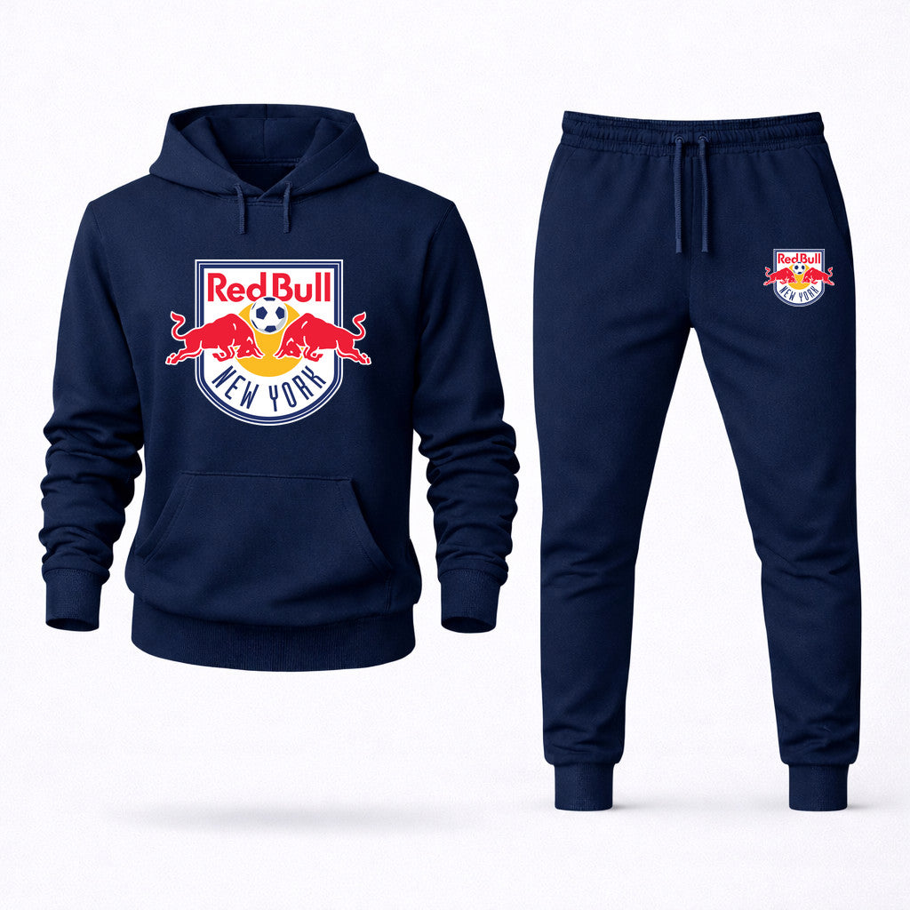 New York Red Bulls Hoodie and Joggers Set - Navy