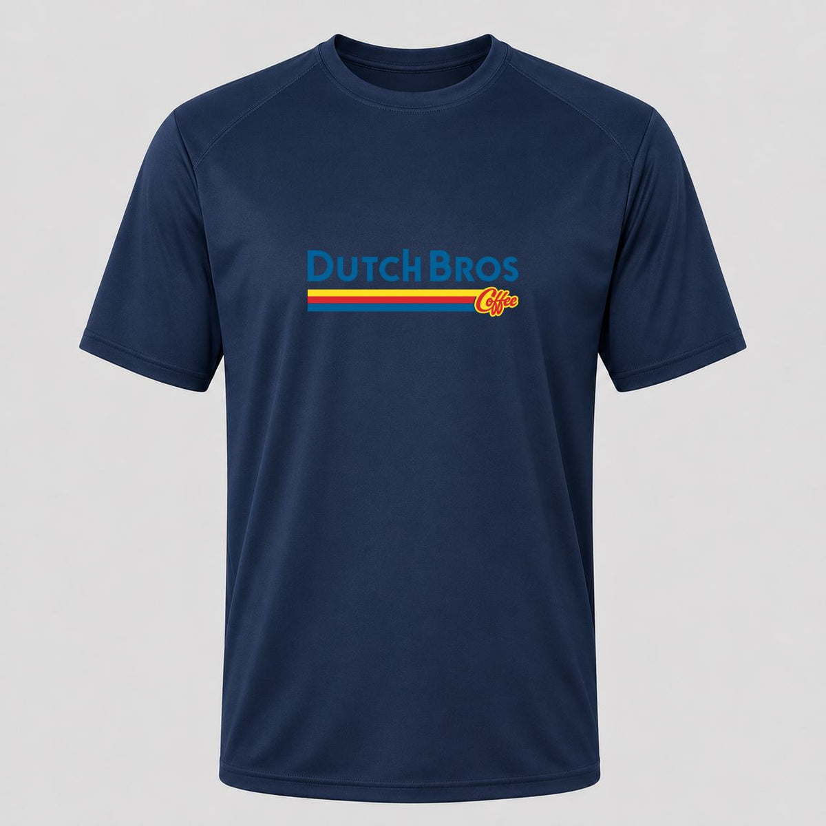 Men's Dutch Bros Coffee Performance T-Shirt - Navy