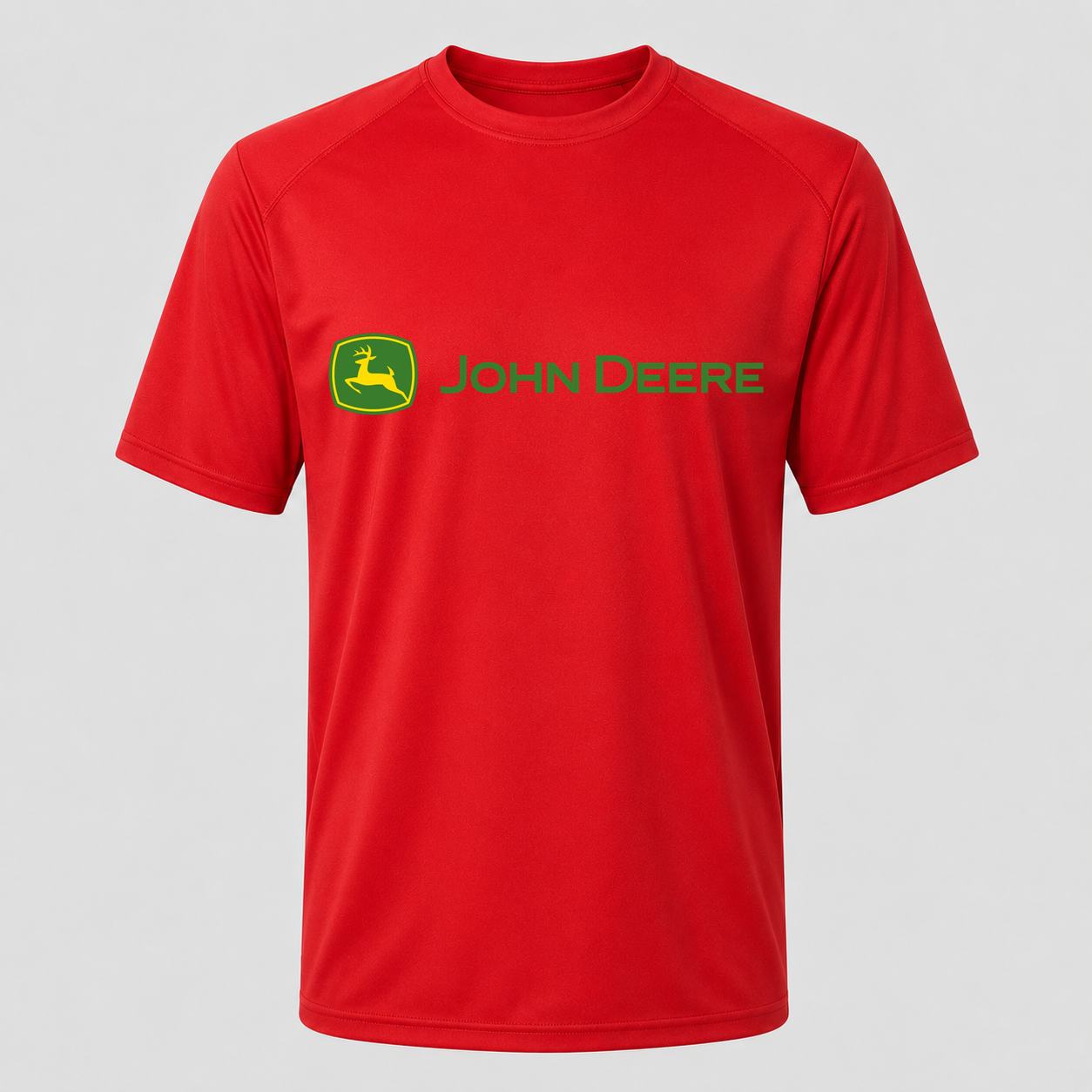 Men's John Deere Performance T-Shirt - Red