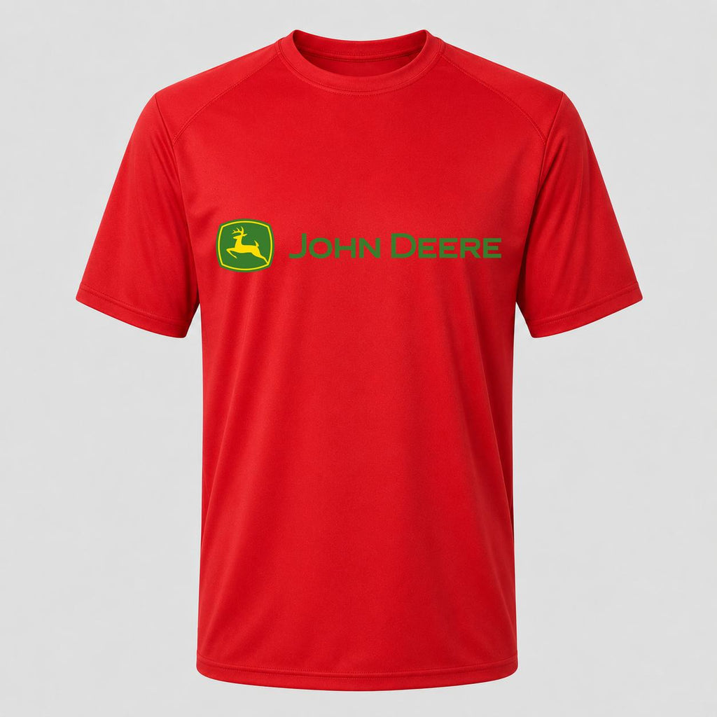 Men's John Deere Performance T-Shirt - Red