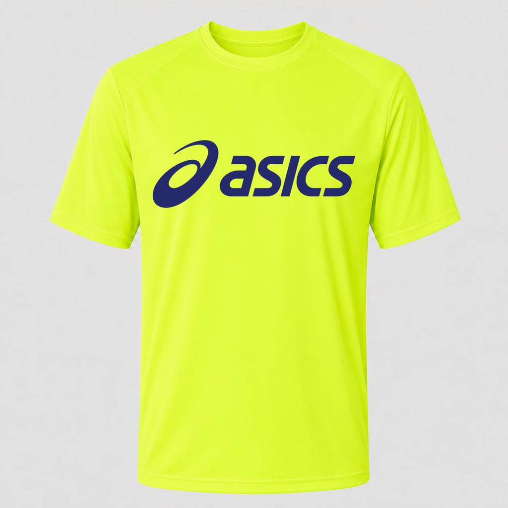Men's ASICS Performance T-Shirt - Safety Green