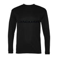 Men's Jaguar Racing Polyester Long Sleeve T-Shirt - Black