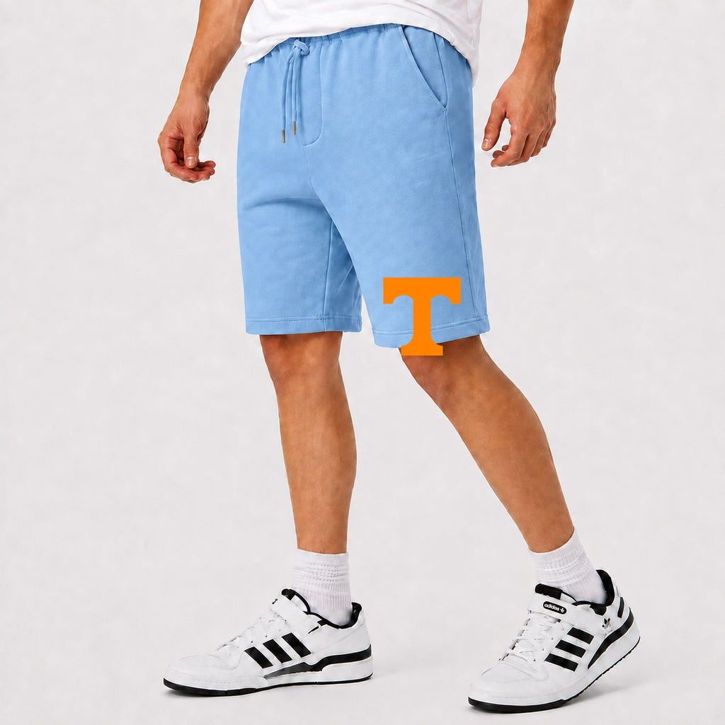 Men's Tennessee Volunteers Logo Cotton Shorts - Sky Blue
