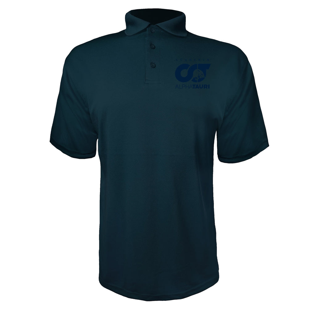 Scuderia AlphaTauri Navy polyester polo