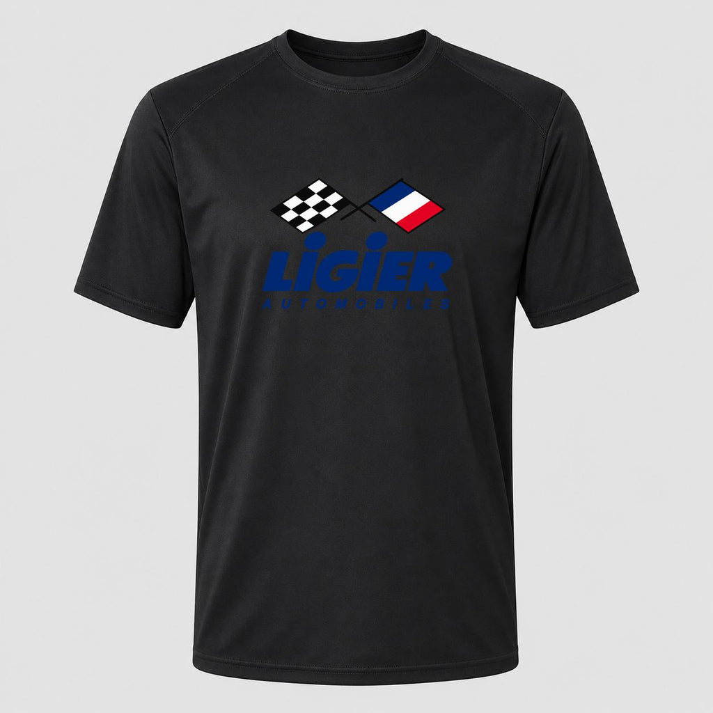 Men's Ligier Automobiles Performance T-Shirt - Black