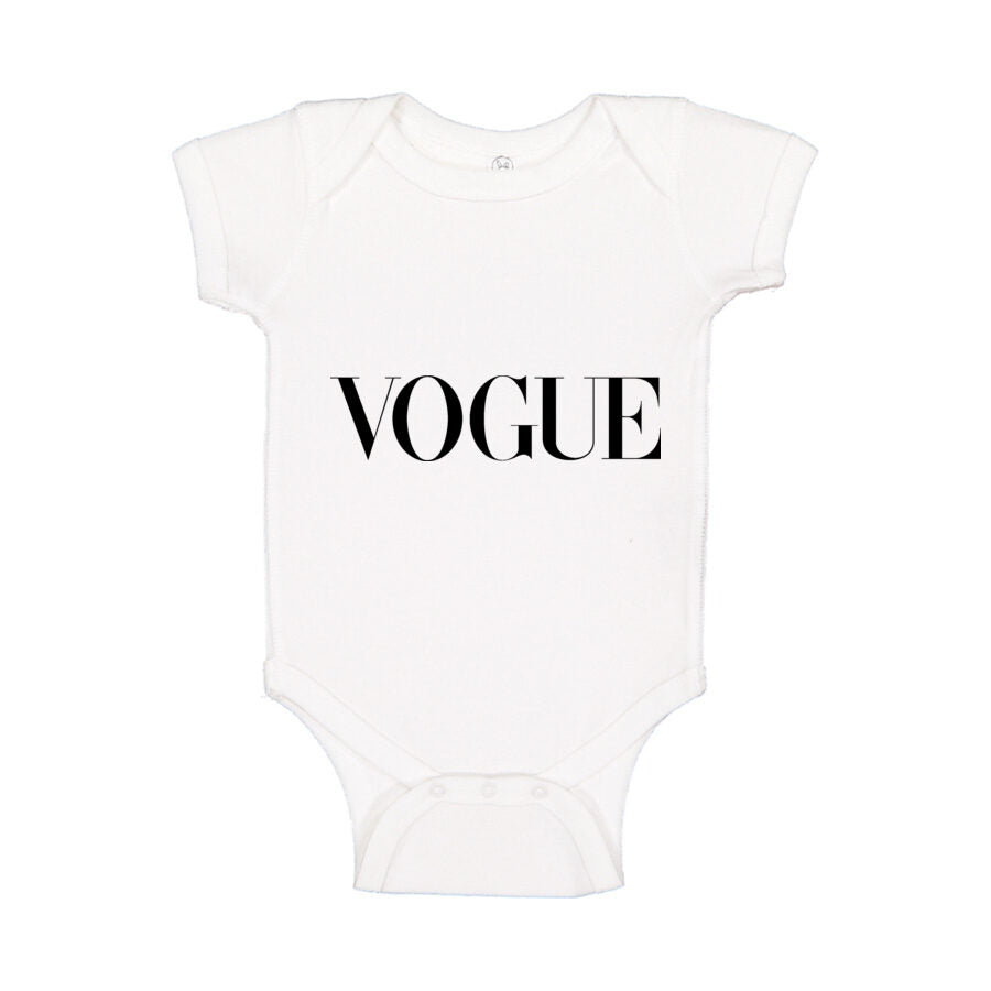 Vogue Baby Romper Onesie - White